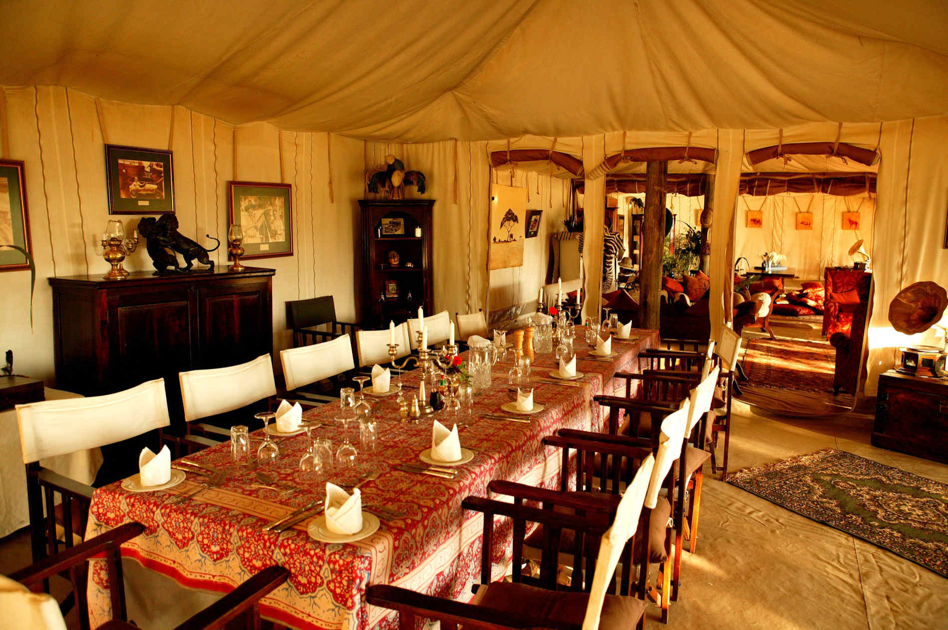Cottars 1920 Camp Kenia Dining Room Esszimmer