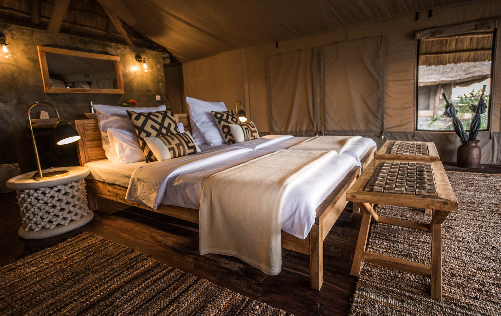 © Mara River Post Tanganyika Expeditions (13) Schlafzimmer, Mara River Post Tanganyika Expeditions, Tansania